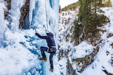 Week end Cascade de glace